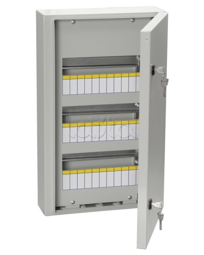 Щит распределительный навесной IEK ЩРн-36з-0 74 У2 IP54 (MKM11-N-36-54-Z) в Стерлитамаке Щиты электрические Pintop.ru