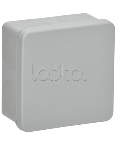 Коробка расп. КМ42455 о/п 100х100х50мм IP67 8 вв. серая IEK (UKO21-100-100-050-K41-66) в Стерлитамаке Распределительные коробки Pintop.ru