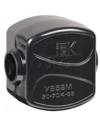 Зажим кабельный ответвительный У-859М (50-70/4-35мм2) IP20 IEK (UKZ-ZO-859M) в Стерлитамаке Клеммные колодки Pintop.ru