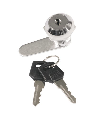 Замок с ключом для металлических шкафов IEK (YZK10-18-20-40) в Стерлитамаке Расходные материалы для шкафов и стоек Pintop.ru