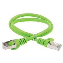 ITK Коммутационный шнур (патч-корд), кат.5Е FTP, 2м, зеленый (PC02-C5EF-2M)