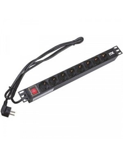 Блок розеток на 8 розеток 19 ITK PH22-9D1 в Стерлитамаке Блоки розеток Pintop.ru