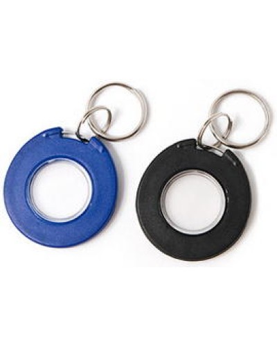 Брелок IronLogic IL-08MBT, 1K, с кольцом, синий с прозрачной серединой в Стерлитамаке Оптовые идентификаторы Pintop.ru