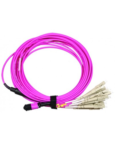 Сборка кабельная LANMASTER (LAN-12M-12LC/OM4-3.0) в Стерлитамаке Коннекторы Pintop.ru