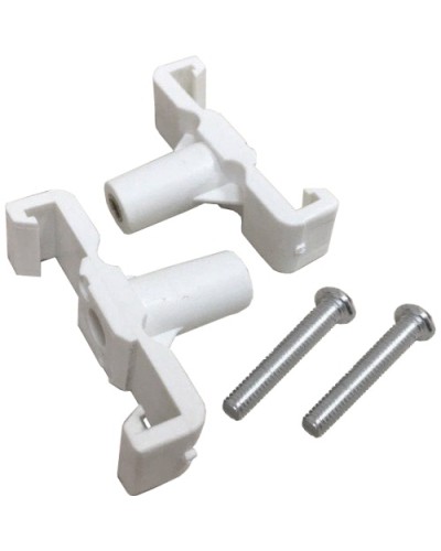 Комплект фиксаторов для установки суппорта в короб 120х50 мм, 2 шт. LANMASTER (LAN-CT120-FRM-FIX) в Стерлитамаке Аксессуары для лотков Pintop.ru