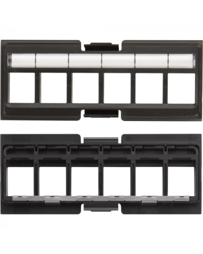 Вставка под кейстоны в модульную панель, экранированная, 6 портов, без шторок LANMASTER LAN-FRM-IN-6OK-SXX в Стерлитамаке Коммутационные изделия Pintop.ru