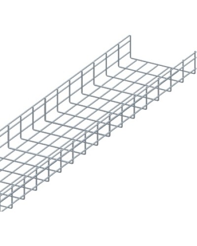 Лоток проволочный 100х300мм, Ф3.8мм, оцинкованный (3 м) LANMASTER LAN-MT100x300-3.8EZ в Стерлитамаке Кабельные лотки Pintop.ru