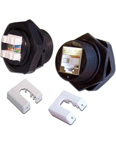 Индустриальный модуль Keystone, RJ45, cat.5e, STP, 180 градусов, IP68 LANMASTER (LAN-OK45S5E/180-WP) в Стерлитамаке Коммутационные изделия Pintop.ru