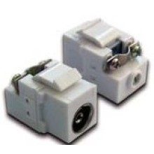 Вставка Keystone TV-розетка, винтовое соединение, белая LANMASTER LAN-OK-TV/S-WH