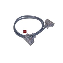 Патч-корд 110 тип - 110 тип, 1 пара, категория 6, 2 м, серый LANMASTER LAN-P4-P4-2.0/6