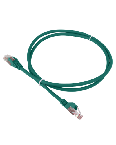 Патч-корд LSZH FTP кат.6A, 10 м, зеленый LANMASTER LAN-PC45/S6A-10-GN в Стерлитамаке Патч-корды и пигтейлы Pintop.ru