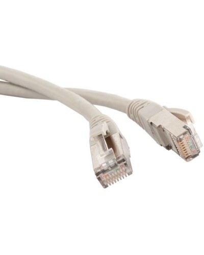 Патч-корд RJ45 FTP кат.6A, 1.0 м, серый LSZH LANMASTER LAN-PC45/S6A-1.0-GY в Стерлитамаке Патч-корды и пигтейлы Pintop.ru