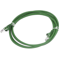 Патч-корд RJ45 - RJ45, 4 пары, UTP, категория 5е, 15 м, зеленый, LSZH LANMASTER LAN-PC45/U5E-15-GN