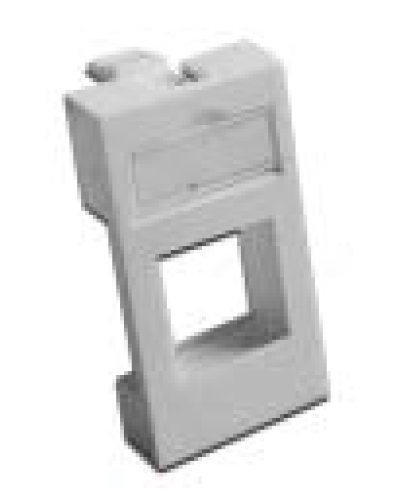 Вставка 22.5x45 без шторок для Кейстоуна LANMASTER LAN-SIP-22R-WH в Стерлитамаке Коммутационные изделия Pintop.ru