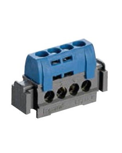 Клеммник синий 4х1.5-16 мм2 LEGRAND 004840 в Стерлитамаке Клеммные колодки Pintop.ru