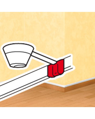 Ответвление Т-образное с перегородкой в 3 плоск. для мини-каналов 32х20 и 40x20 LEGRAND 030216 в Стерлитамаке Аксессуары для кабель-канала Pintop.ru