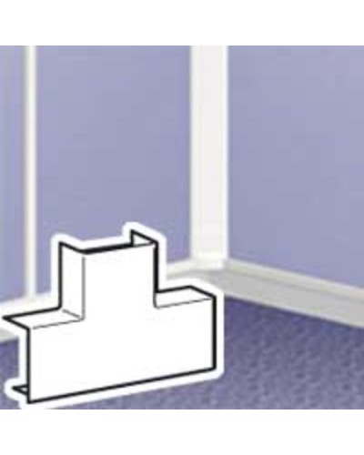 Т-образное ответвление для мини-плинтуса DLPlus 32x16 белый Legrand 033330 в Стерлитамаке Аксессуары для кабель-канала Pintop.ru