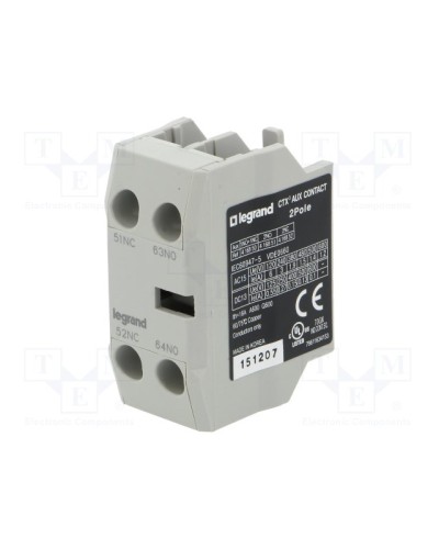 Блок вспомогательных контактов Legrand 416850 в Стерлитамаке Дополнительное оборудование для сетей Pintop.ru