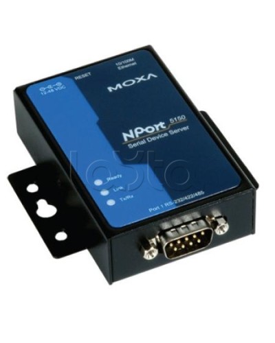 Сервер 1-портовый RS-232/422/485 в Ethernet Moxa Nport 5150 в Стерлитамаке Дополнительное оборудование для ОПС Pintop.ru