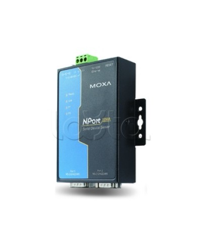 Сервер 2-портовый RS-232/422/485 в Ethernet Moxa NPort 5250A в Стерлитамаке Дополнительное оборудование для ОПС Pintop.ru