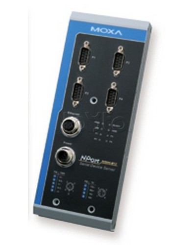Сервер 4-портовый RS-232/422/485 в Ethernet Moxa NPort 5450AI-M12-T в Стерлитамаке Дополнительное оборудование для ОПС Pintop.ru