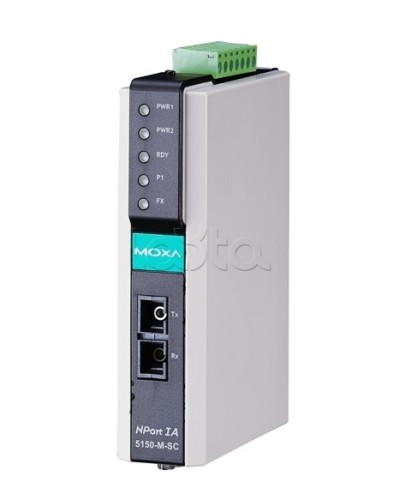 Сервер 1-портовый RS-232/422/485 в Ethernet Moxa NPort IA-5150-M-SC в Стерлитамаке Дополнительное оборудование для ОПС Pintop.ru