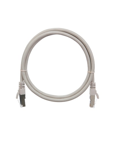 Шнур коммутационный 2хRJ45/8P8C S/FTP кат.6 (NMC-PC4SE55B-050-GY) NIKOMAX (5 м) в Стерлитамаке Патчкорды (медные) Pintop.ru
