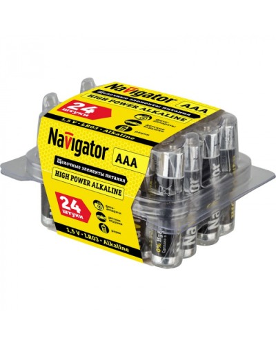 Элемент питания Navigator 94 787 NBT-NE-LR03-BOX24 в Стерлитамаке Электротехническое оборудование Pintop.ru