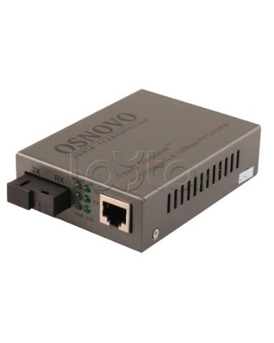 Медиаконвертер оптический OSNOVO OMC-100-21S5b в Стерлитамаке Медиаконвертеры Pintop.ru