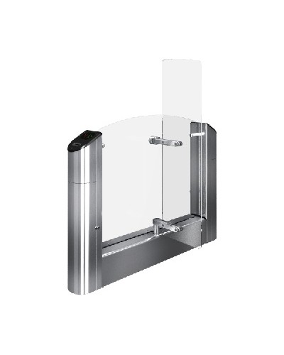 Модуль турникета крайний с высокими створками и картоприемником Oxgard Praktika T-04-SMTК-R-660(Mifare) в Стерлитамаке Турникеты Pintop.ru