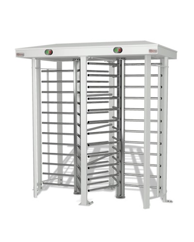 Турникет электромеханический сдвоенный полноростовой гибрид Oxgard Praktika Т-10-G Doublе Pass (ВЗР 2332-04) в Стерлитамаке Турникеты Pintop.ru