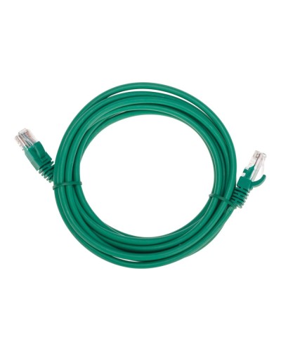Патч-корд U/UTP, CAT 5e, RJ45-RJ45, 26AWG, LSZH, зеленый, 3м REXANT 02-0106-3 в Стерлитамаке Патчкорды (медные) Pintop.ru