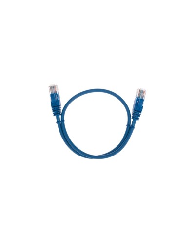 Патч-корд U/UTP, CAT 5e, RJ45-RJ45, 26AWG, LSZH, синий, 0,5м REXANT 02-0104-05 в Стерлитамаке Патчкорды (медные) Pintop.ru