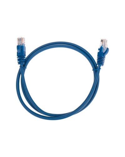 Патч-корд U/UTP, CAT 5e, RJ45-RJ45, 26AWG, LSZH, синий, 1м REXANT 02-0104-1 в Стерлитамаке Патчкорды (медные) Pintop.ru