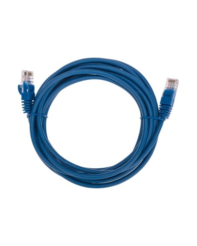 Патч-корд U/UTP, CAT 5e, RJ45-RJ45, 26AWG, LSZH, синий, 3м REXANT 02-0104-3 в Стерлитамаке Патчкорды (медные) Pintop.ru