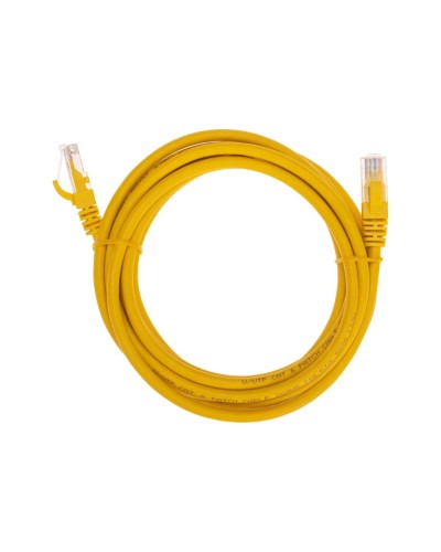 Патч-корд U/UTP, CAT 6, RJ45-RJ45, 26AWG, LSZH, желтый, 3м REXANT 02-0295-3 в Стерлитамаке Патчкорды (медные) Pintop.ru
