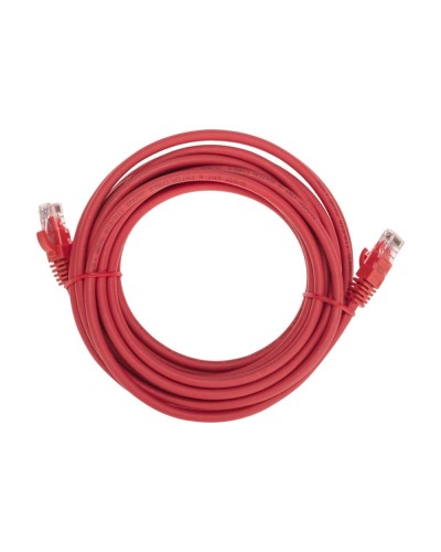 Патч-корд U/UTP, CAT 6, RJ45-RJ45, 26AWG, LSZH, красный, 5м REXANT 02-0293-5 в Стерлитамаке Патчкорды (медные) Pintop.ru