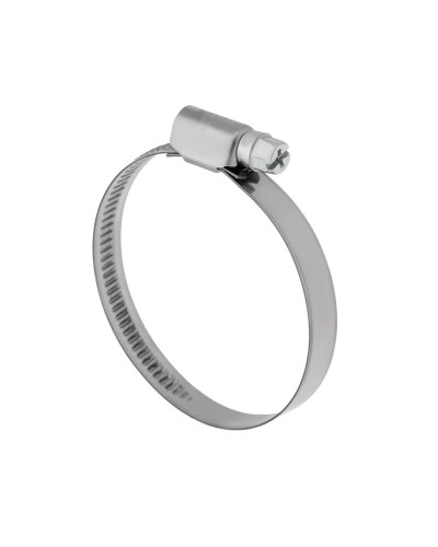 Хомут червячный 70-90/12-0,8мм, нержавеющая сталь W2, (25 шт/уп) REXANT 07-0770-12 в Стерлитамаке Стяжки-хомуты Pintop.ru