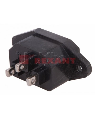 Гнездо сетевое на корпус (25шт/уп) REXANT 11-0001 в Стерлитамаке Коннекторы Pintop.ru