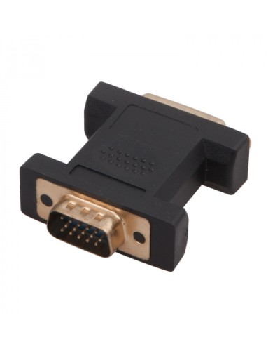 Переходник штекер VGA - гнездо DVI-D позолоченный GOLD (10шт/уп) REXANT 17-6808 в Стерлитамаке Проходные адаптеры Pintop.ru