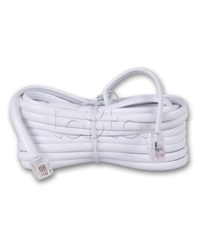 Удлинитель телефонный 25 м белый (10шт/уп) REXANT 18-3251 в Стерлитамаке Патч-корды и пигтейлы Pintop.ru