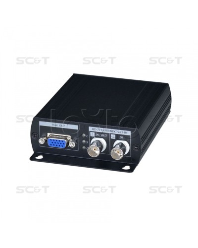 Преобразователь-разветвитель AHD/HDCVI/HDTVI в HDMI/VGA/CVBS SC&T AD001HD4 в Стерлитамаке Видеоусилители, Модуляторы, Делители Pintop.ru