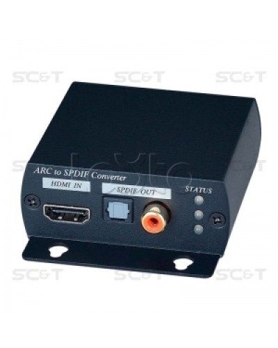 Преобразователь цифрового аудио из HDMI сигнала SC&T ARC01 в Стерлитамаке Видеоусилители, Модуляторы, Делители Pintop.ru