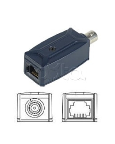 Удлинитель Ethernet, пассивный по коаксиальному кабелю SC&T IP01 в Стерлитамаке Видеоусилители, Модуляторы, Делители Pintop.ru