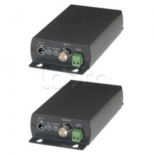 Комплект для передачи HD-SDI и RS485 по одному кабелю витой пары SC&T SDI05A