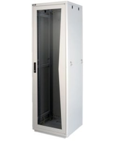 Комплект дверей передняя стеклянная задняя цельнометаллическая для шкафа серии TFR 42U TLK (TFR-4-4260-GM-BK) в Стерлитамаке Аксессуары для стоек и шкафов Pintop.ru