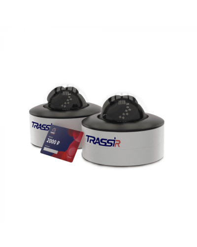 Комплект облачного видеонаблюдения TRASSIR W2D5Street в Стерлитамаке IP-камеры Pintop.ru