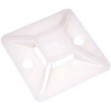 Площадка самоклеящаяся под стяжку, 30х30 мм, белая (100шт.уп) TWT-CV-ATM30