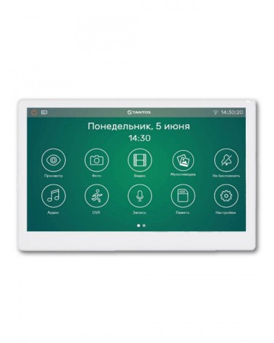 Монитор Tantos Stark HD SE Tuya (White) XL в Стерлитамаке Абонентские IP устройства Pintop.ru