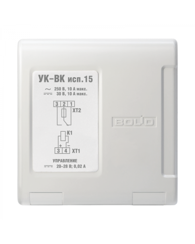 Устройство коммутационное Болид УК-ВК исп.15 в Стерлитамаке Устройства пуска аэрозольного пожаротушения Pintop.ru